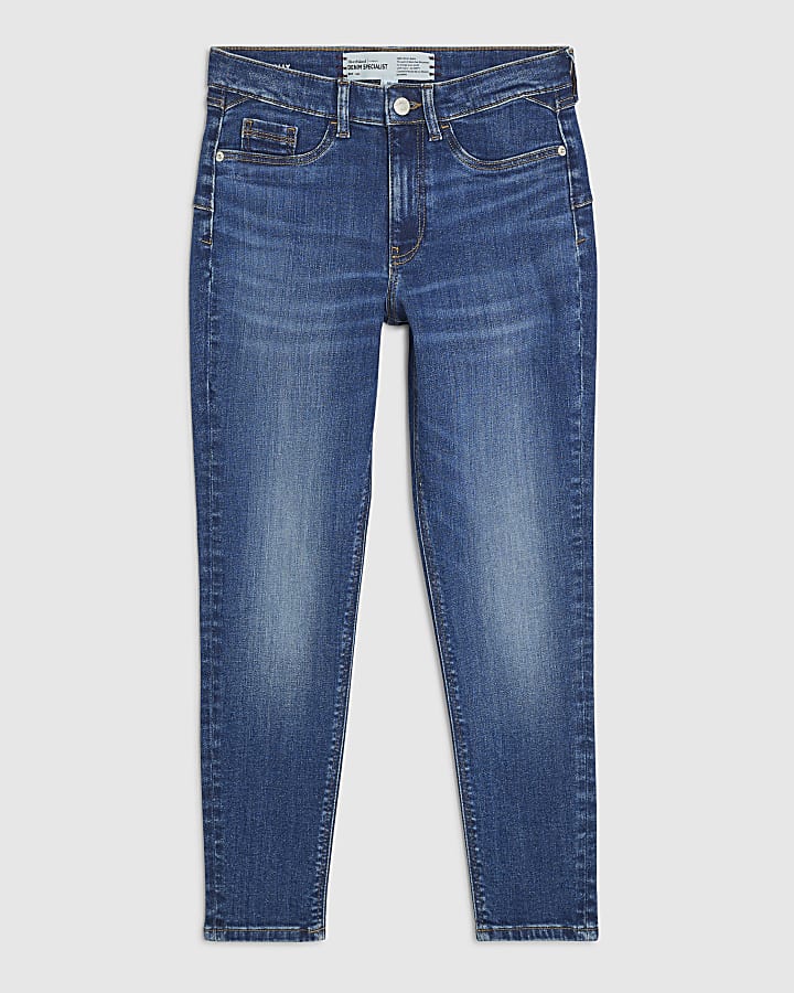 Petite Blue Sculpt Skinny Jeans