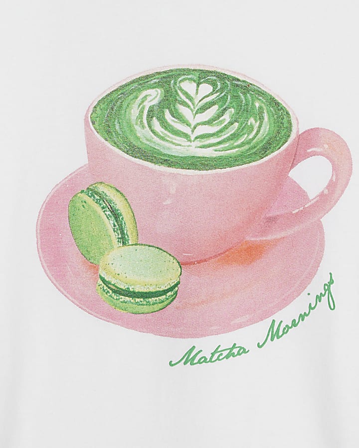 White Matcha Latte Youth T-shirt