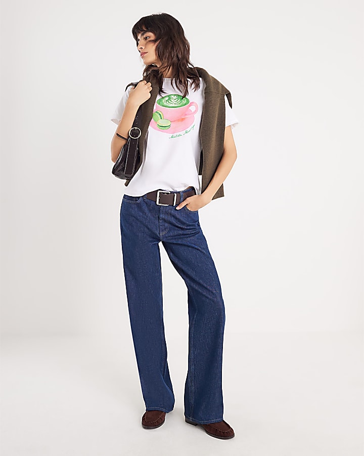 White Matcha Latte Youth T-shirt