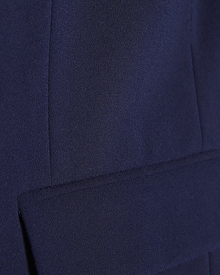 Navy Single Breasted Blazer