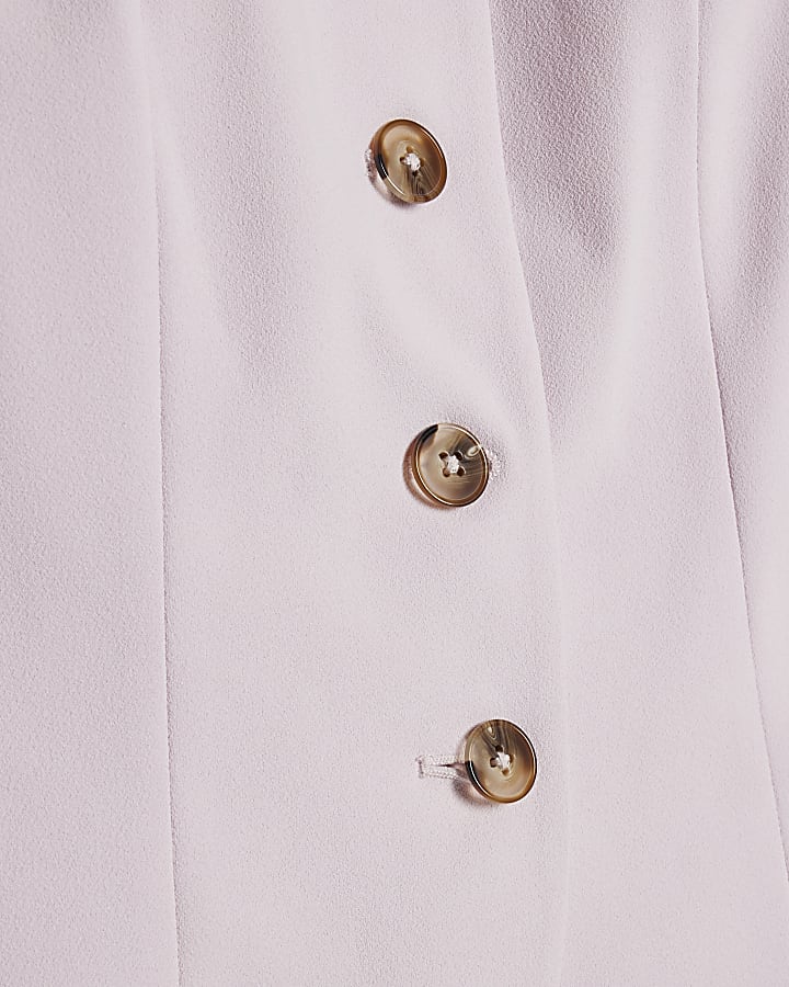 Pink Tailored Waistcoat