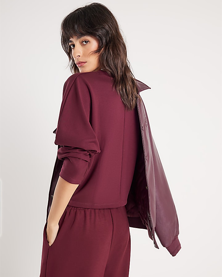 Red Premium Batwing Sweatshirt