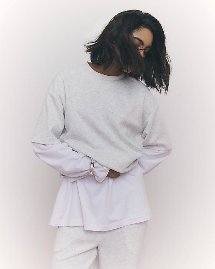 Grey Premium Boxy T-shirt