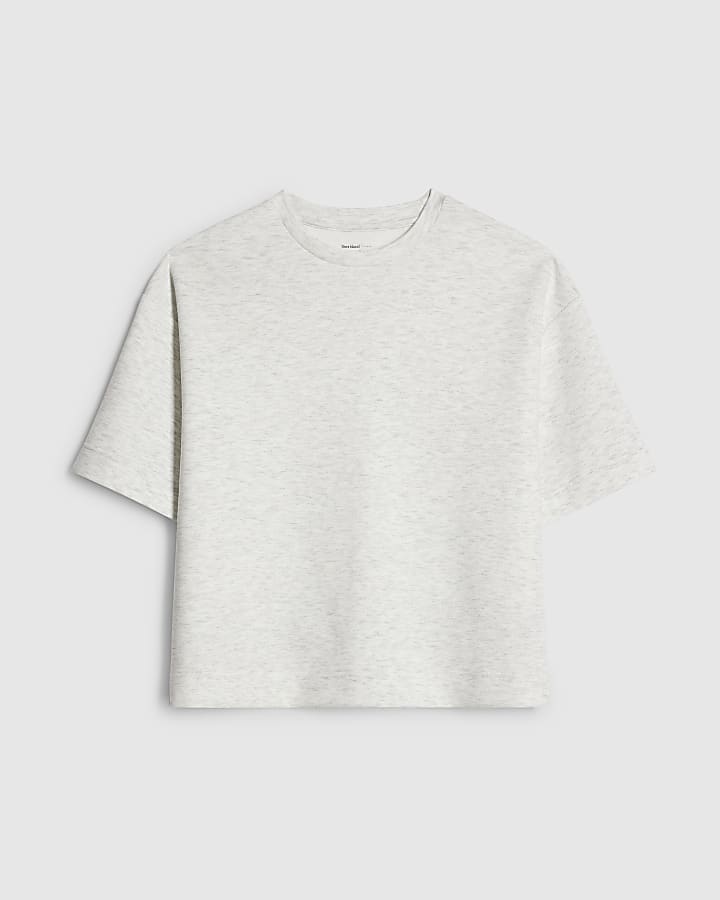 Grey Premium Boxy T-shirt