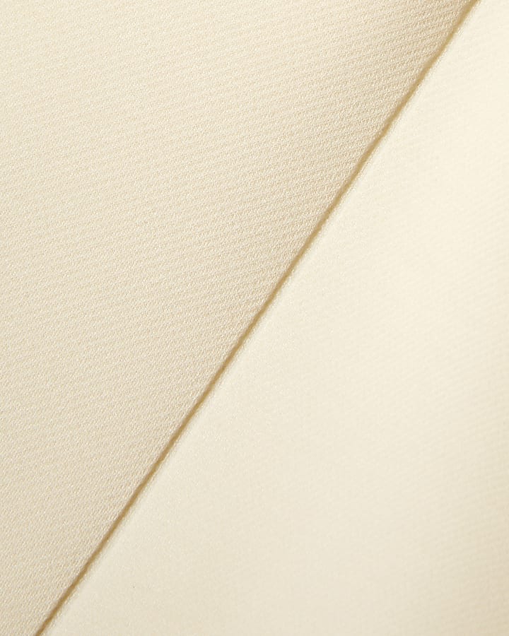 Cream Premium Short Sleeve Twill Top