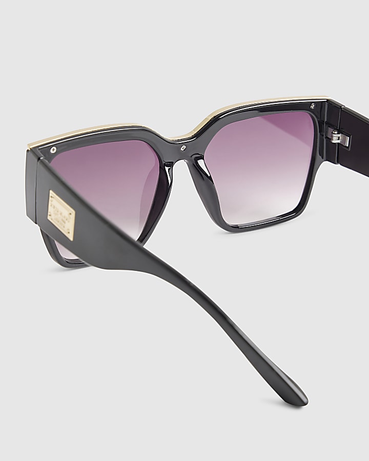Black Visor Sunglasses