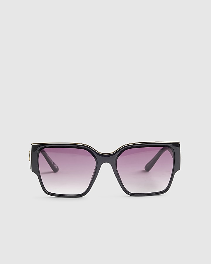Black Visor Sunglasses