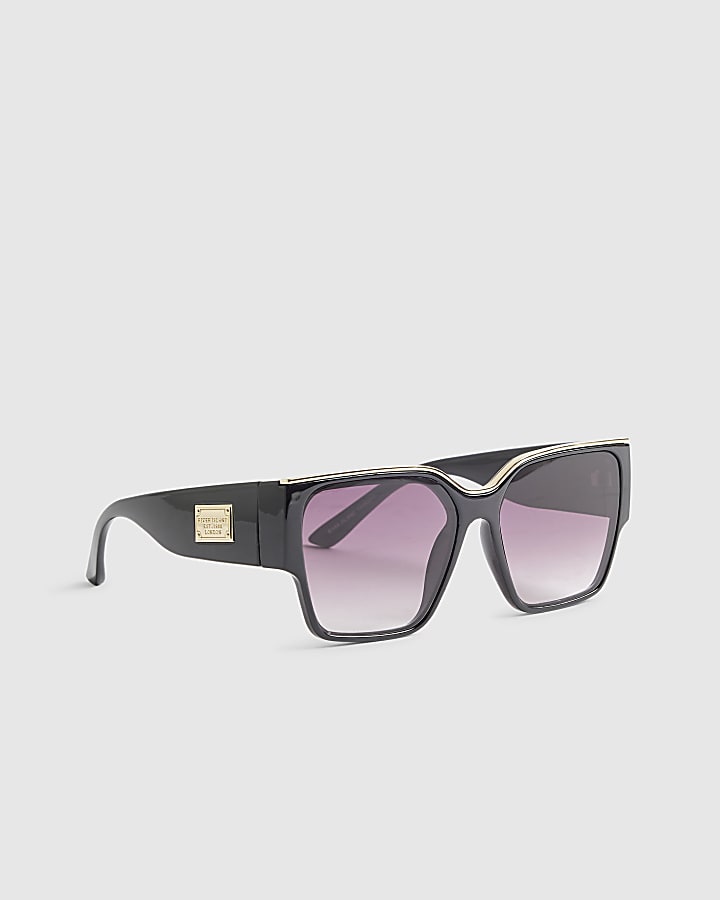 Black Visor Sunglasses