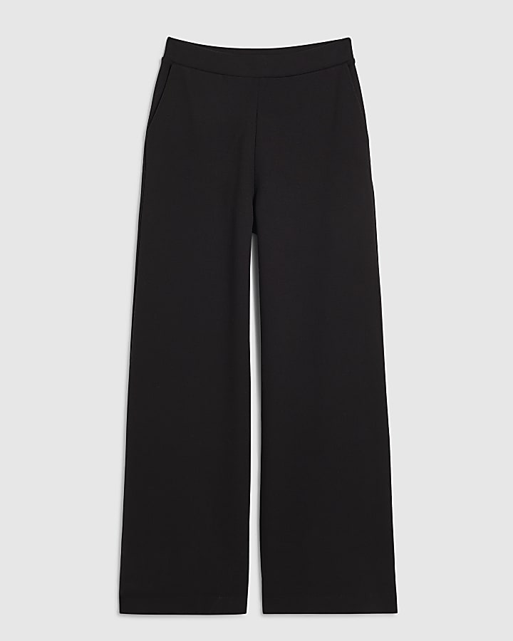 Black Wide Leg Trousers