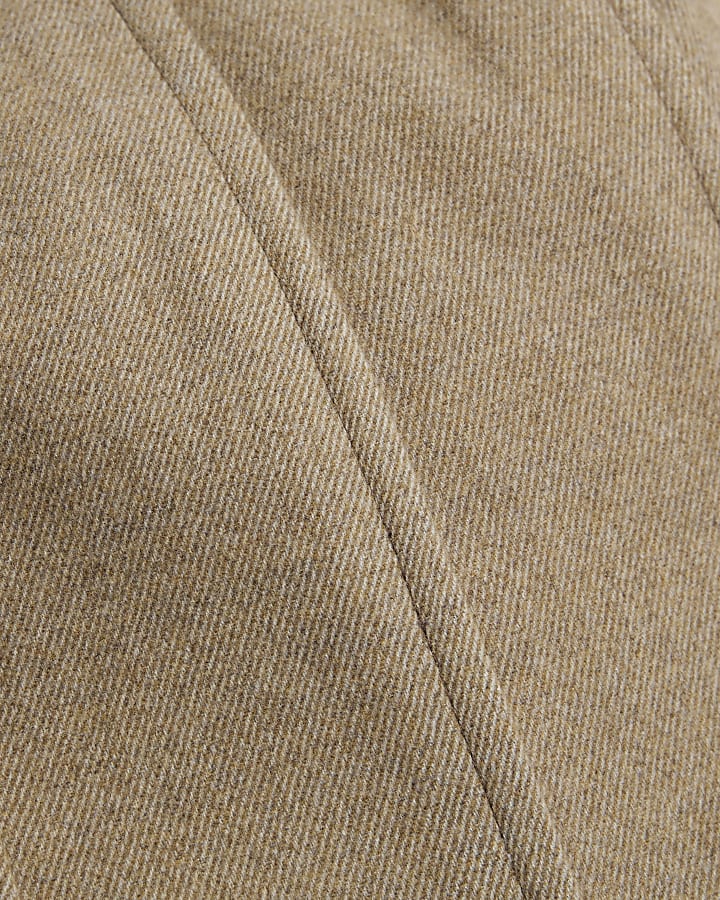 RI Studio Beige Structured Bandeau Top