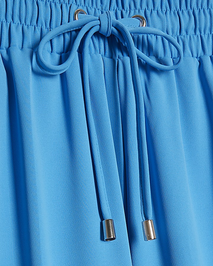 Blue Side Stripe Joggers