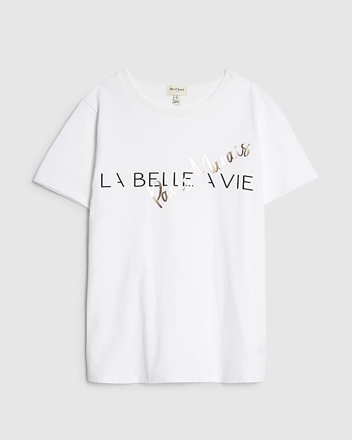White La Belle Vie T-Shirt