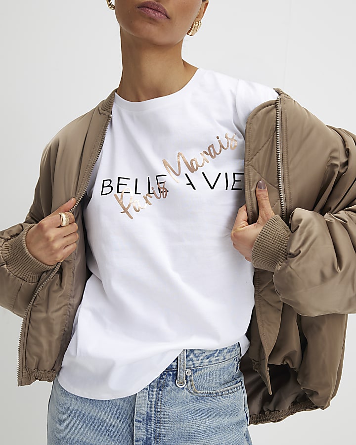 White La Belle Vie T-Shirt