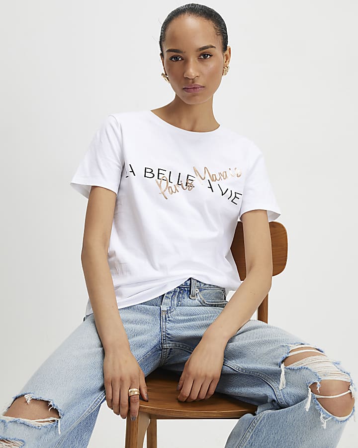 White La Belle Vie T-Shirt