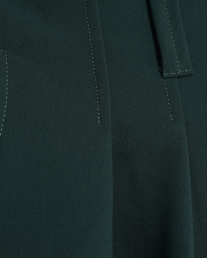 Green Ultra High Waist Wide Leg Trousers