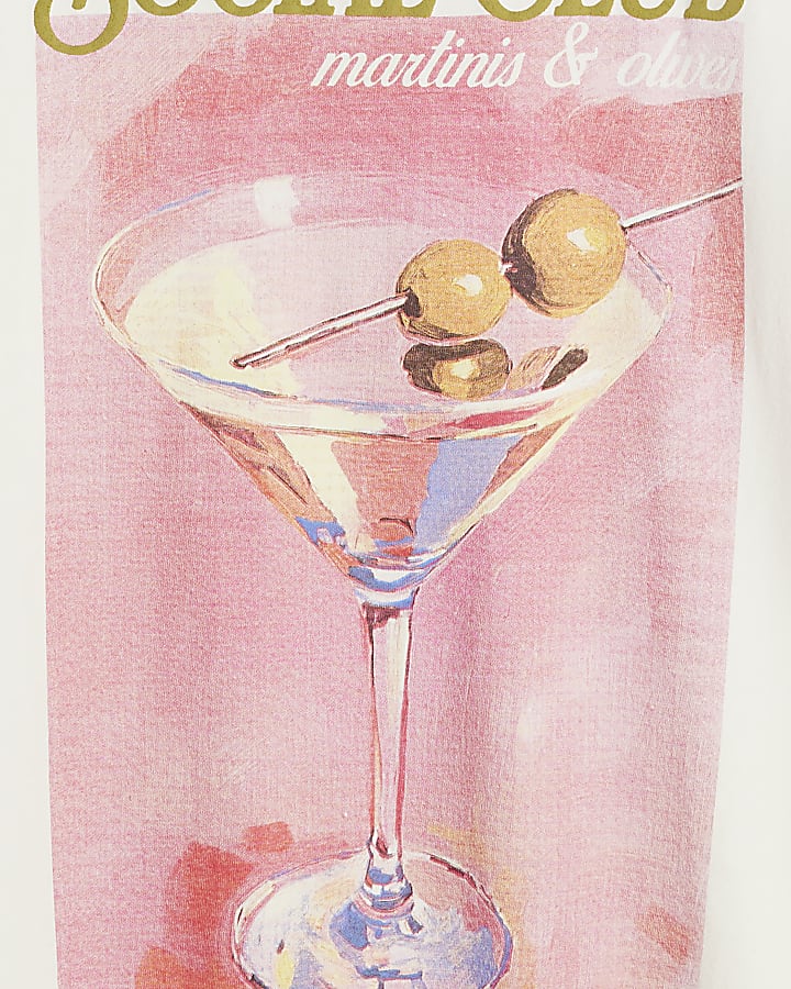 Cream Social Club Martini T-shirt