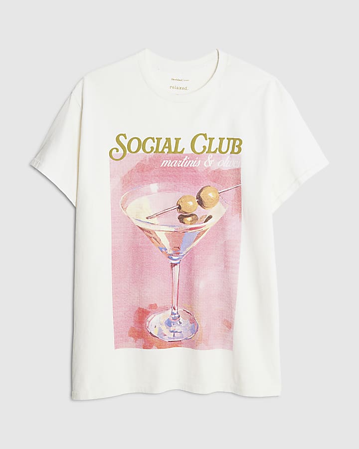 Cream Social Club Martini T-shirt