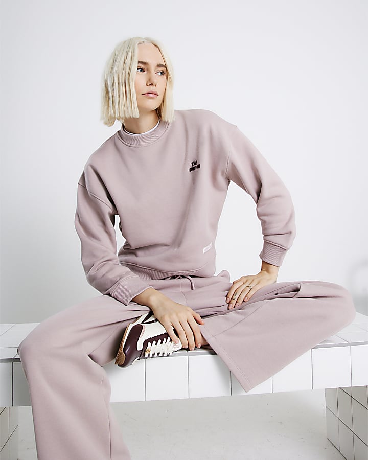 Pink RVR Edition Back Print Sweatshirt