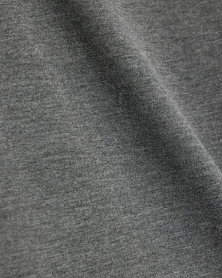Grey RVR Edition Curved Hem T-Shirt