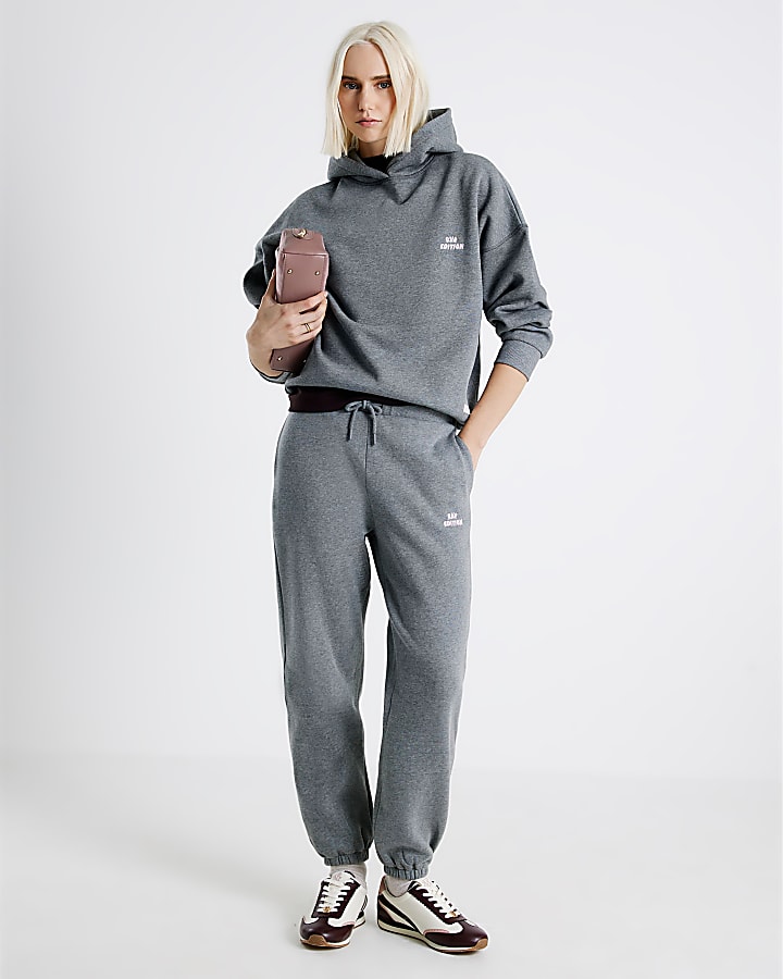 Grey RVR Edition Back Print Hoodie