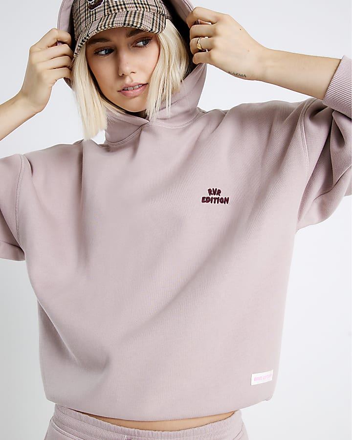 Pink RVR Edition Back Print Hoodie