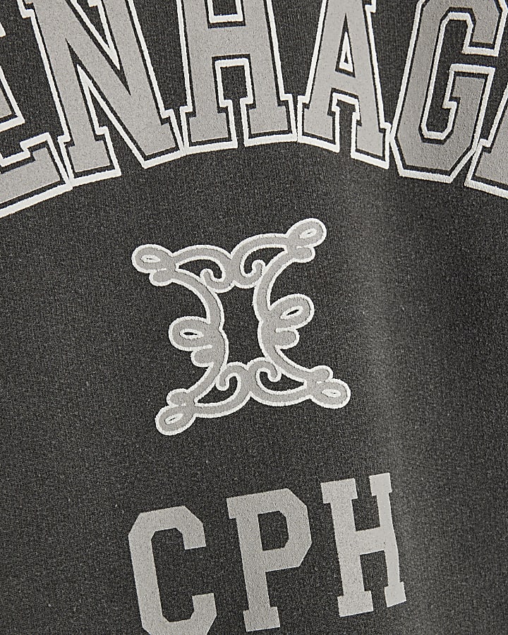 Grey Long Sleeve Copenhagen Sweatshirt