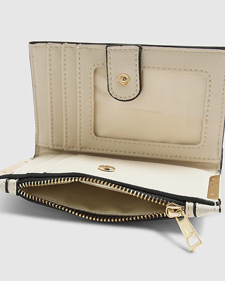 Cream Mini Studded Purse