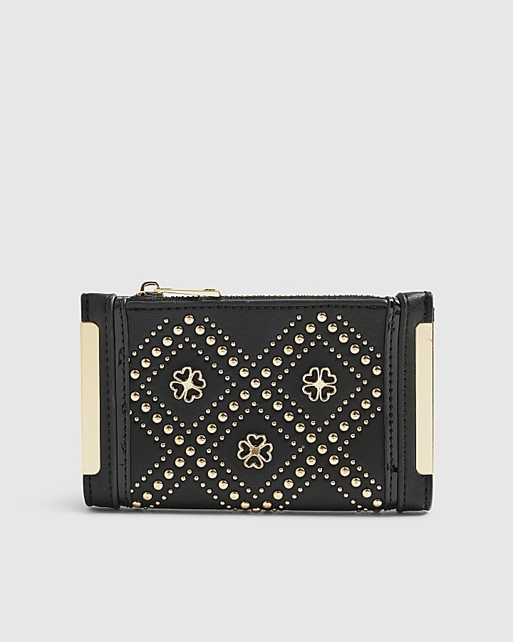 Black Studded Mini Purse