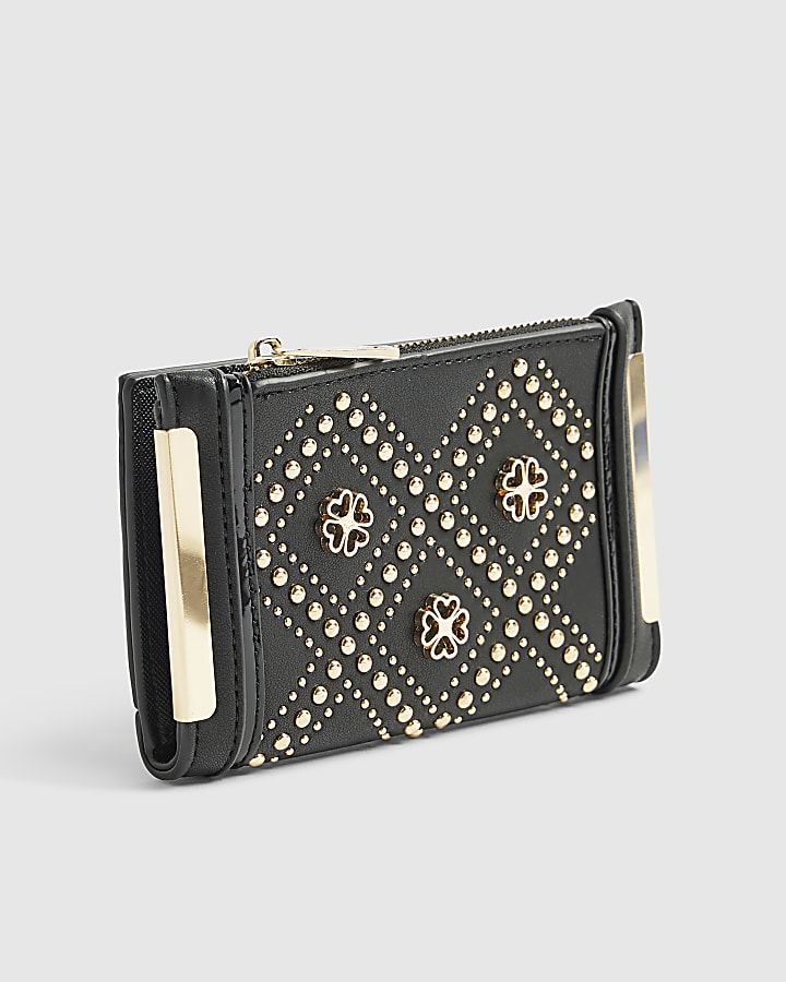 Black Studded Mini Purse