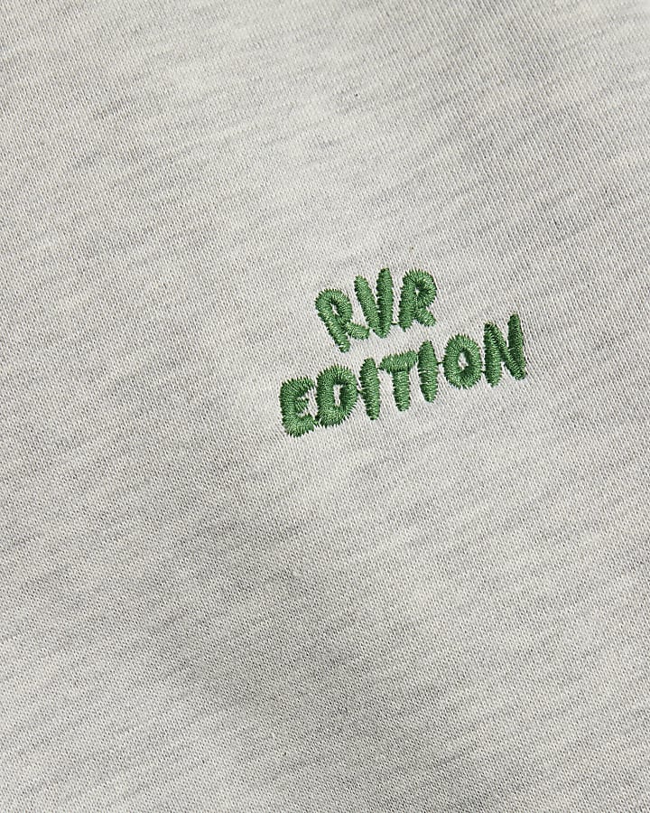Grey RVR Edition Back Print Hoodie