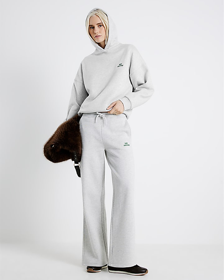 Grey RVR Edition Back Print Hoodie