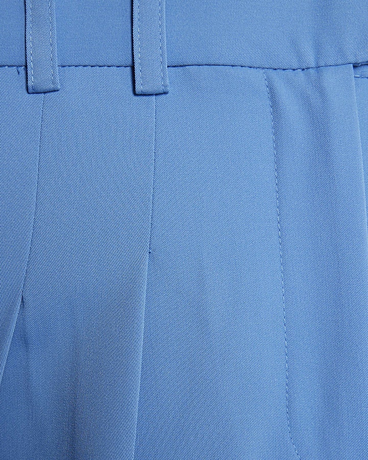 Blue Wide Leg Trousers