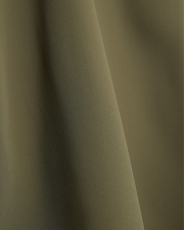 Khaki V-neck Cami Top