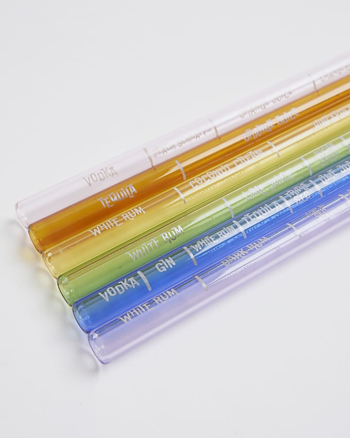 Cocktail Recipe Straws