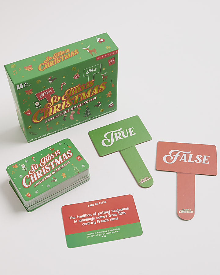 Festive True or False