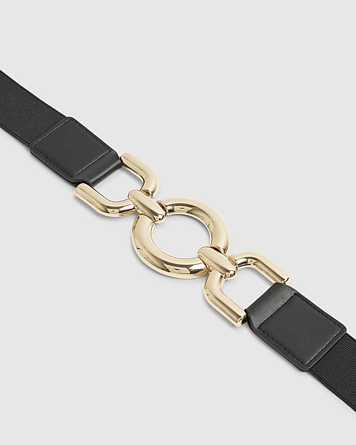 Black Chain Link Waist Belt