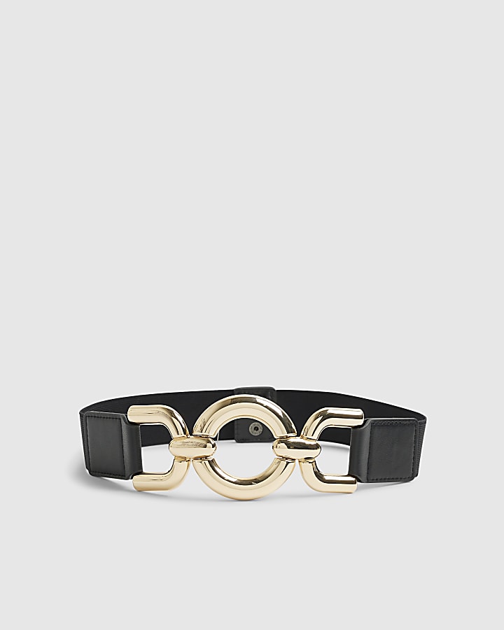 Black Chain Link Waist Belt