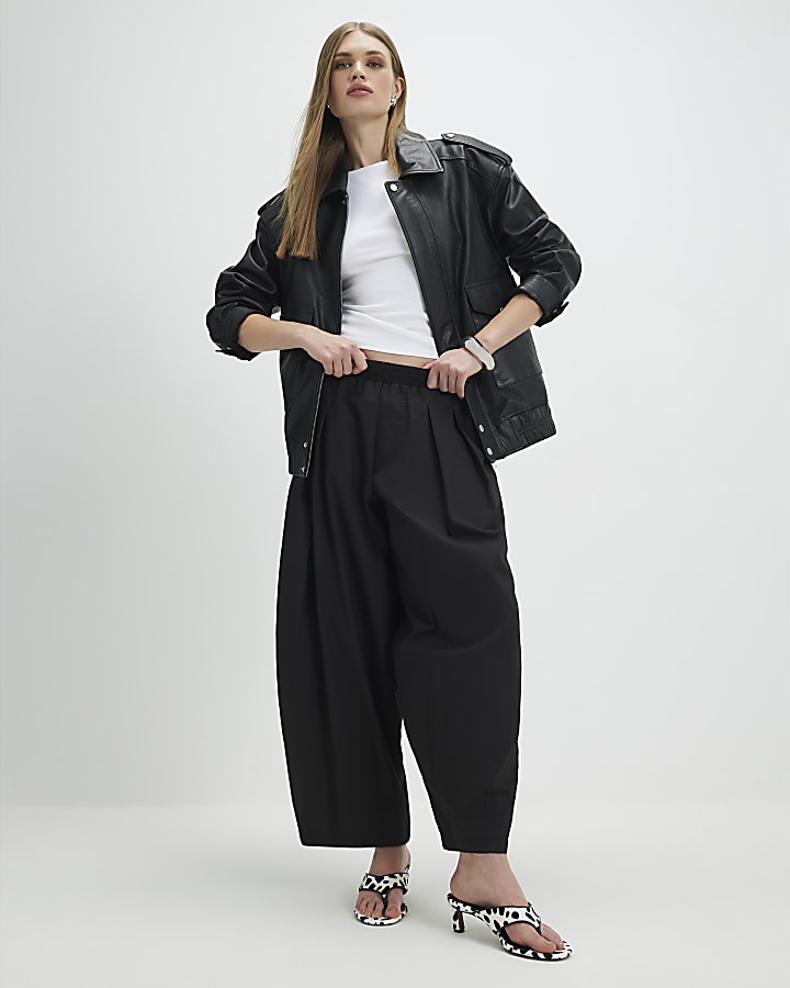 White Sleeveless Cotton Tank Top