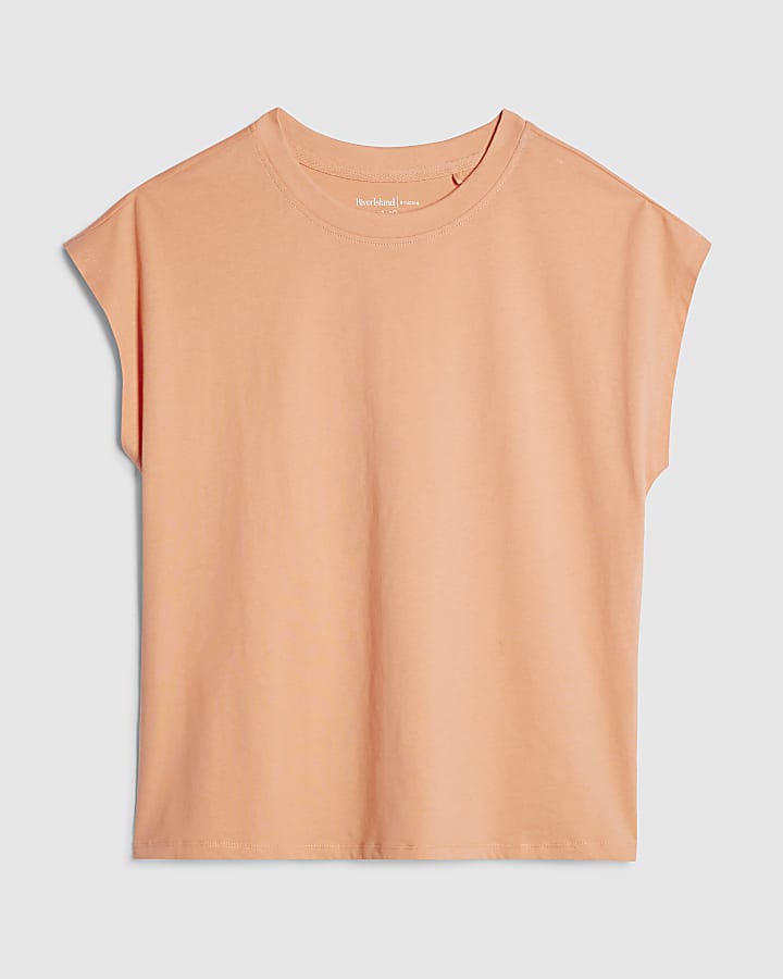 Orange Grown On Sleeve T-Shirt