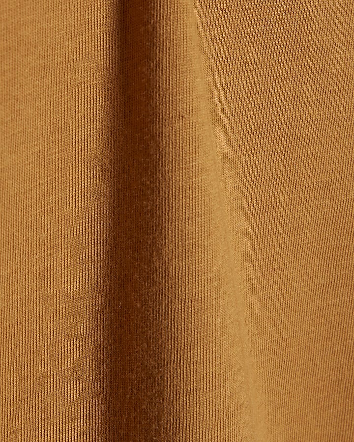 Brown Short Sleeve T-shirt