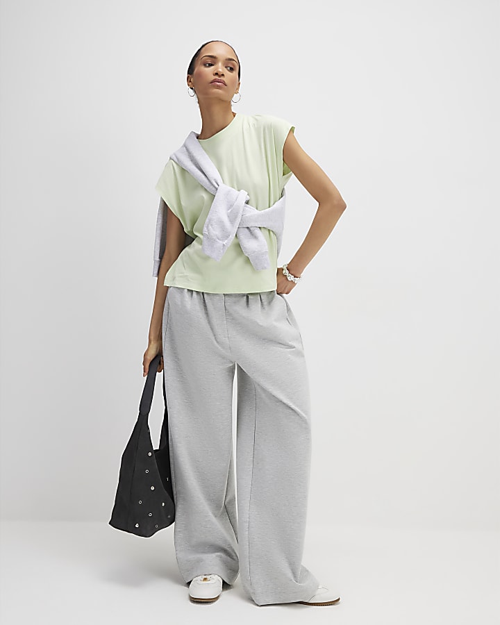 Green Grown On Sleeve T-Shirt