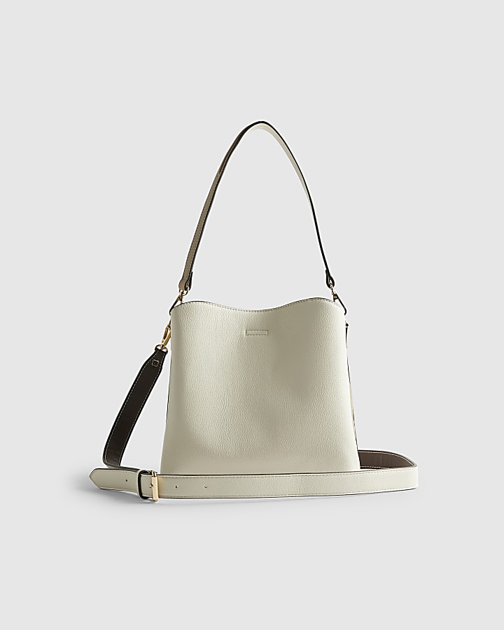 Cream Bucket Bag