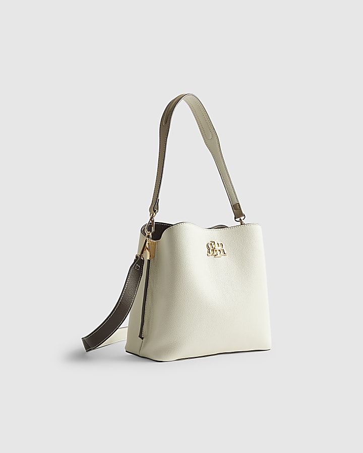 Cream Bucket Bag