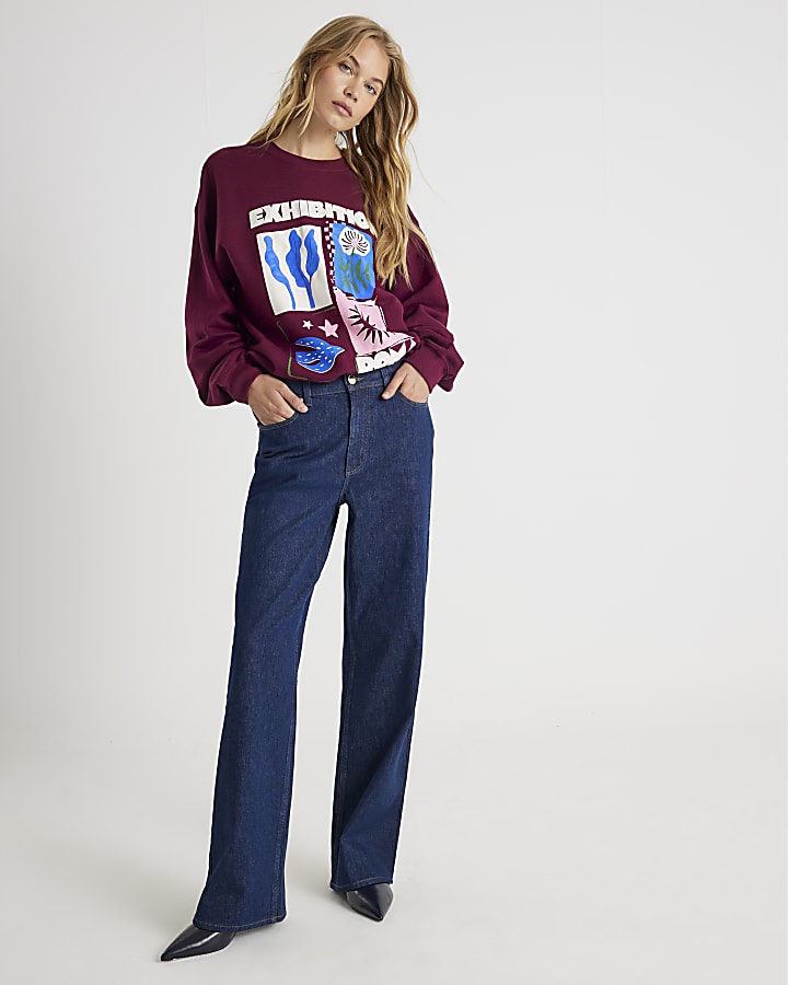 Red Exhibition Roma Sweatshirt