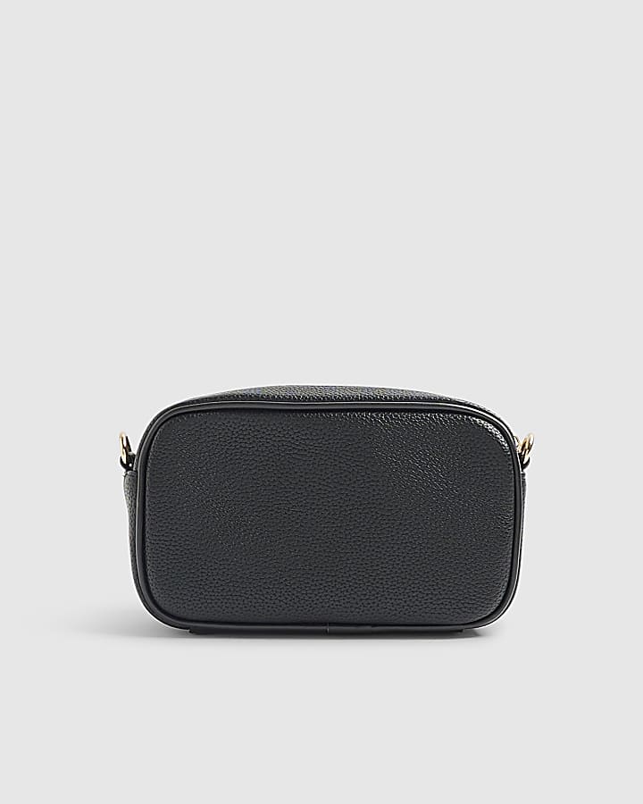 Black Front Pocket Cross Body Bag