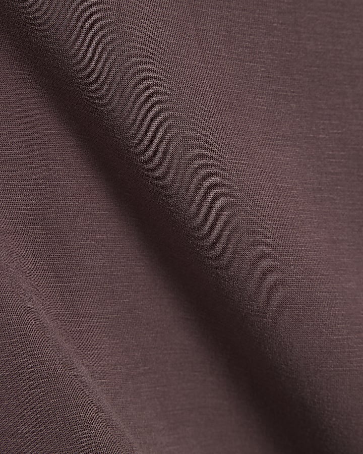 Brown Premium Boxy T-Shirt