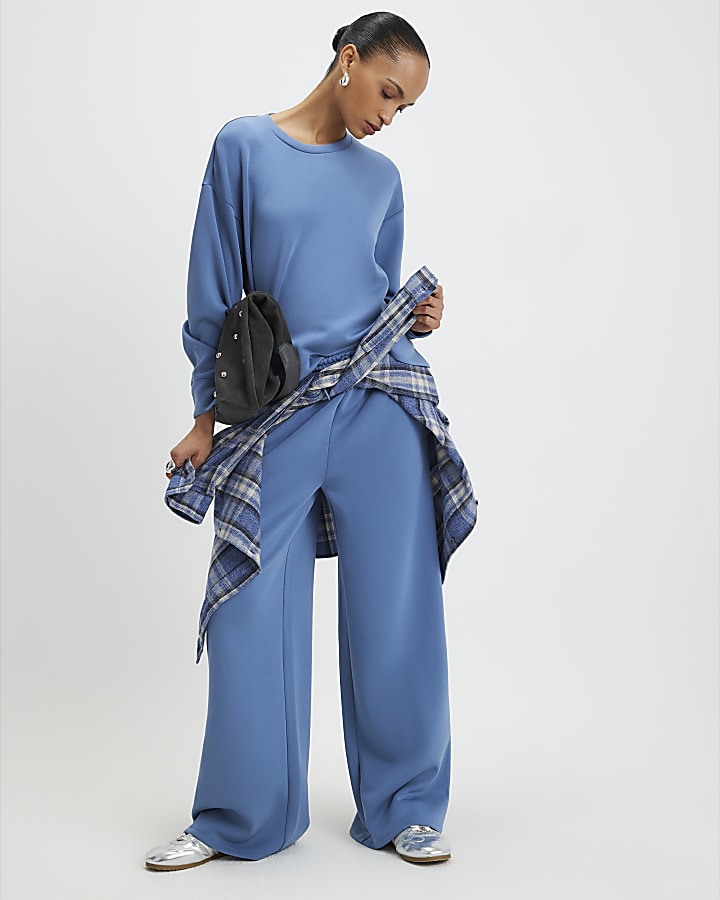 Blue Premium Sweatshirt