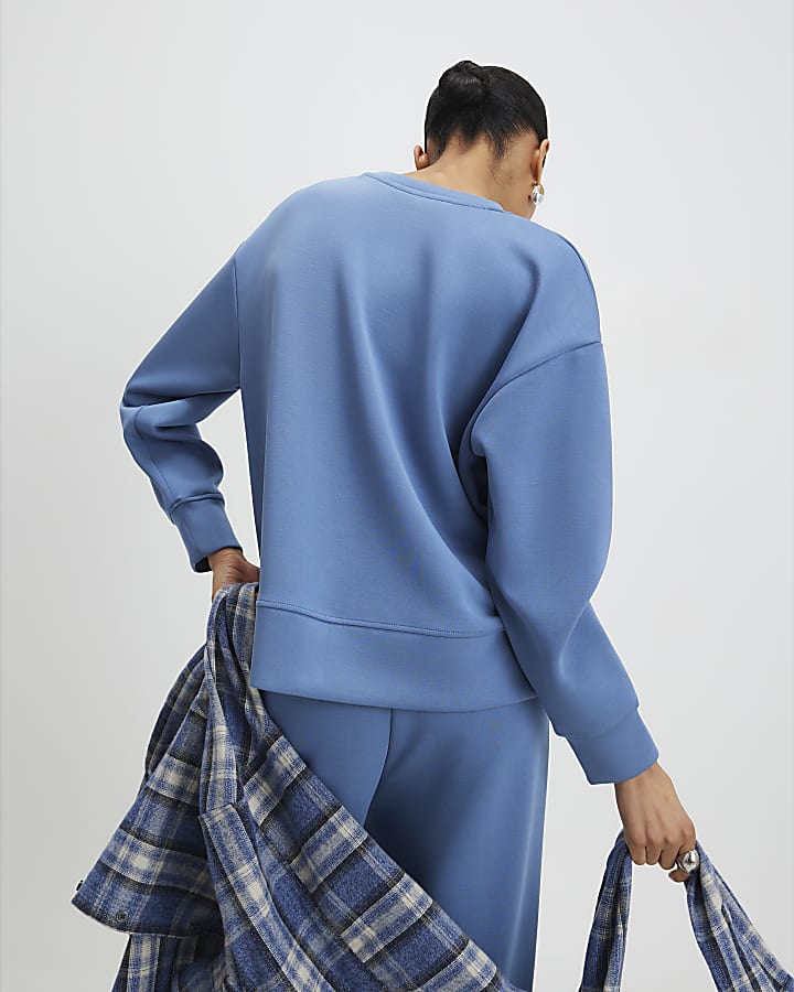 Blue Premium Sweatshirt