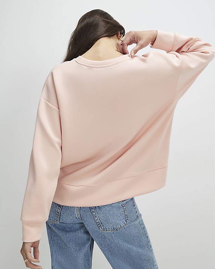 Orange Premium Long Sleeve Sweatshirt