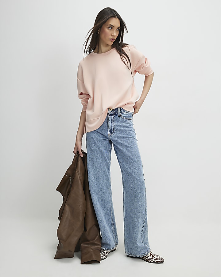 Orange Premium Long Sleeve Sweatshirt